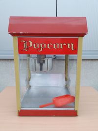 Popcorn machine popcorn maker fun food party-verhuur-apeldoorn.nl